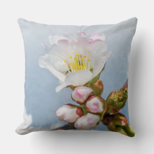 Cojín Decorativo Flor de Sakura (Anverso)