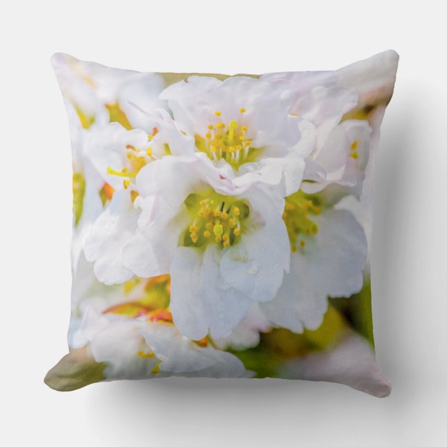 Cojín Decorativo Flor de Sakura (Anverso)