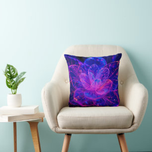 Cojín Decorativo Flor de vidrio esmerilado