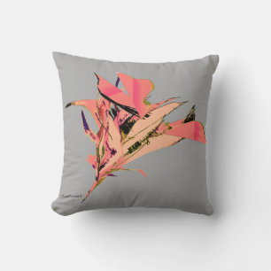 Cojín Decorativo Flor deseable - Lado del almohadón