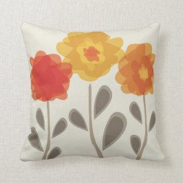 Cojín Decorativo flor design2 del tejido