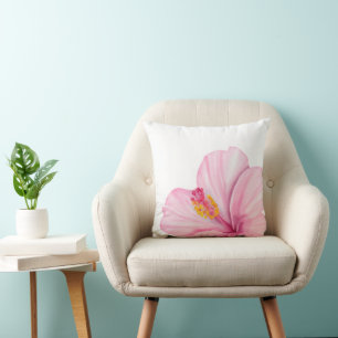 Cojín Decorativo Flor Exótica Rosa