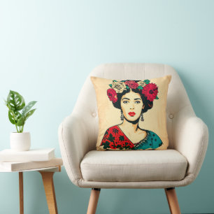 Cojín Decorativo Flor femenina