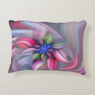 Cojín Decorativo Flor giratoria abstracta