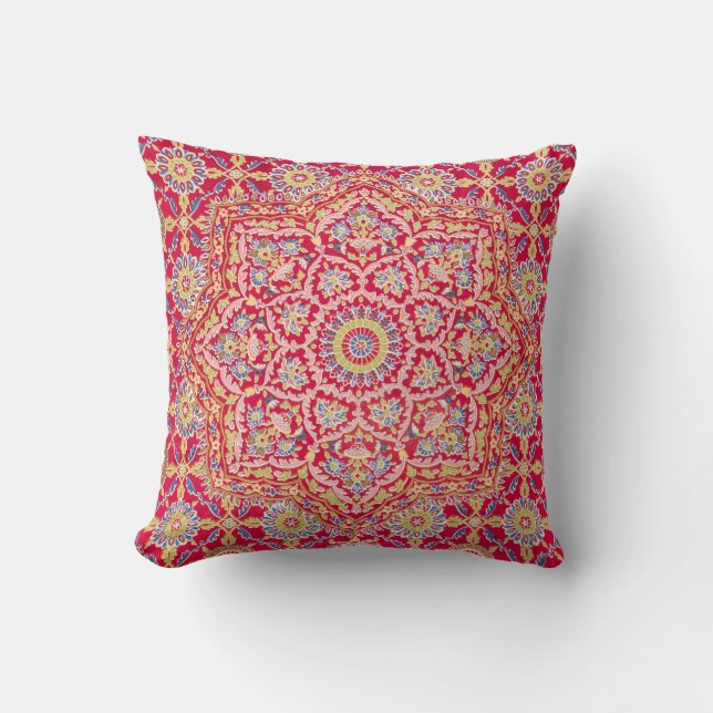 Cojín Decorativo Flor india (Anverso)