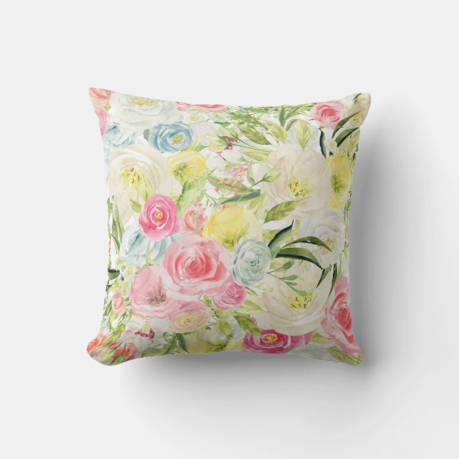Cojín Decorativo Flor lunar (Anverso)