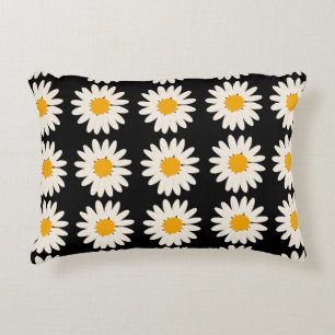 Cojín Decorativo Flor negra