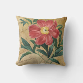 Cojín Decorativo Flor roja