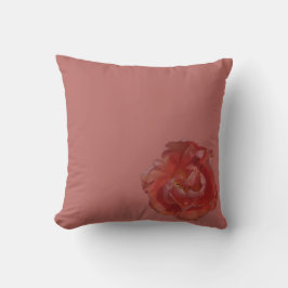 Cojín Decorativo flor roja
