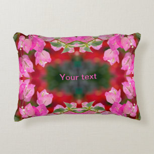 Cojín Decorativo Flor rosa Bougainvillea