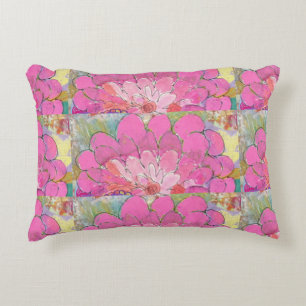 Cojín Decorativo Flor rosa grande