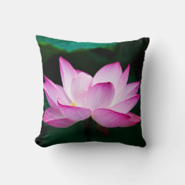 Cojín Decorativo Flor rosa Lotus