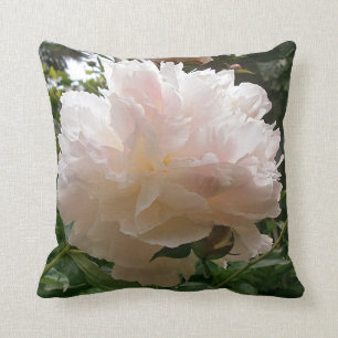 Cojín Decorativo Flor rosado del Peony