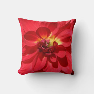 Cojín Decorativo Flor Ruby Red Dahlia