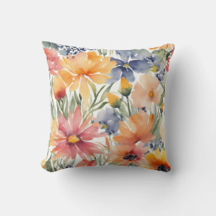 Cojín Decorativo Flor salvaje de Peach