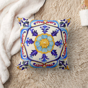Cojín Decorativo Flor Siciliana Barroca I