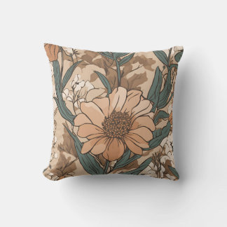 Cojín Decorativo Flor silvestre Bouquet Cottagecore D1