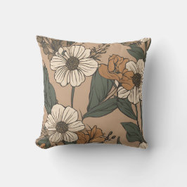 Cojín Decorativo Flor silvestre Bouquet Cottagecore D2