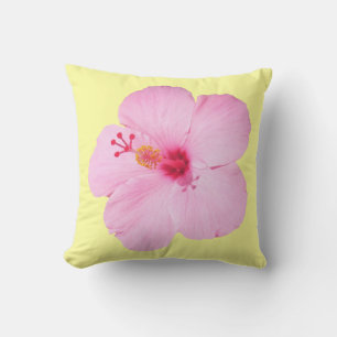 Cojín Decorativo Flor tropical Hibiscus rosa