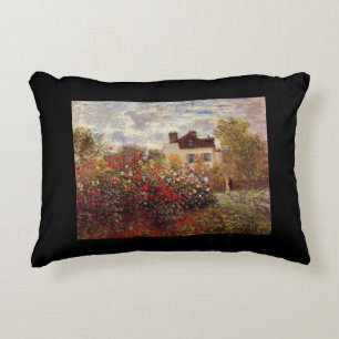 Cojín Decorativo flor vintage monet garden en argenteuil sun