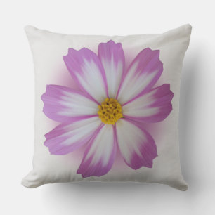 Cojín Decorativo Flor violeta clara
