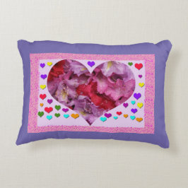 Cojín Decorativo Flor y amor Pilar acento