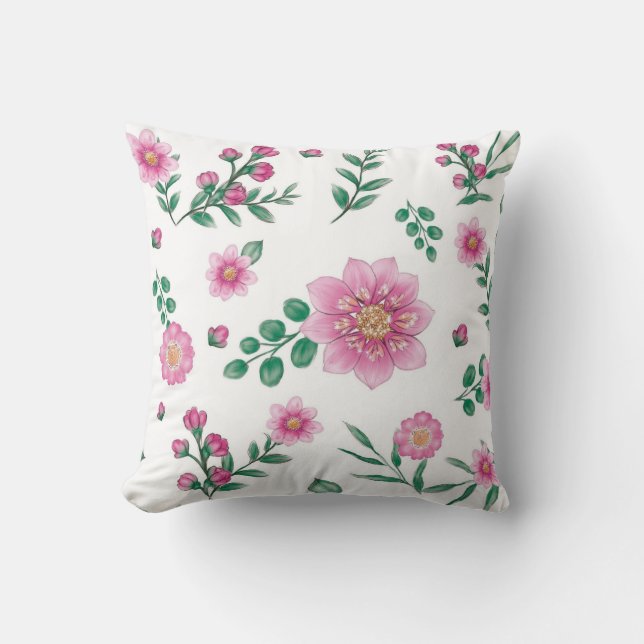 Cojín Decorativo Flora (Anverso)