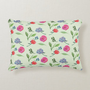 Cojín Decorativo Flora acuarela