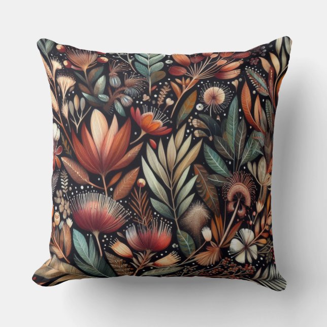 Cojín Decorativo Flora Fauna Cushion (Anverso)