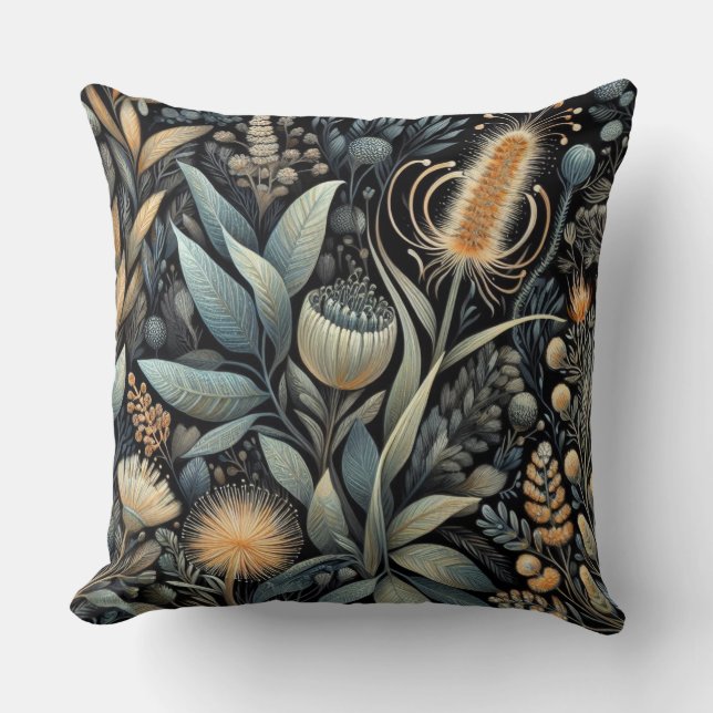 Cojín Decorativo Flora Fauna Cushion (Anverso)