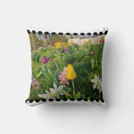 Cojín decorativo floral