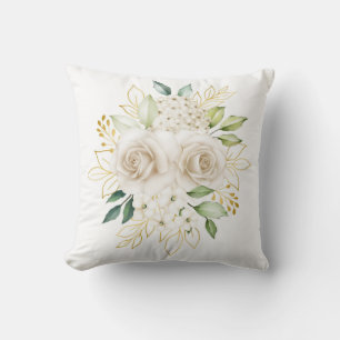Cojín decorativo floral