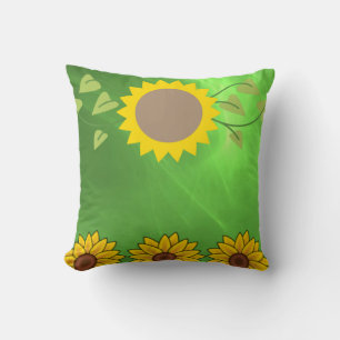 cojín decorativo floral