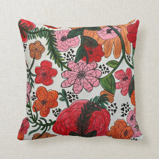 Cojín decorativo floral