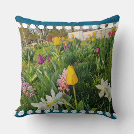 Cojín decorativo floral