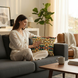 Cojín Decorativo Floral