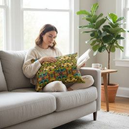 Cojín Decorativo Floral