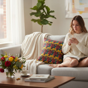 Cojín Decorativo Floral