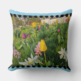 Cojín decorativo floral