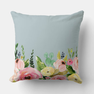 Cojín decorativo floral