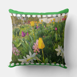 Cojín decorativo floral