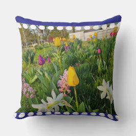 Cojín decorativo floral