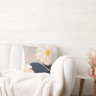 Cojín Decorativo Floral abstracta moderna