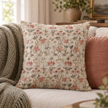 Floral Acuarela Oxidada Vintage de William Morris
