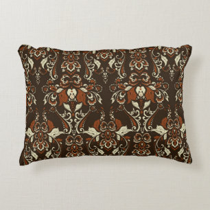Cojín Decorativo Floral barroca: tapiz clásico de época