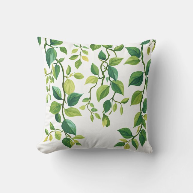 Cojín Decorativo Floral Bloom Throw Pillow (Anverso)