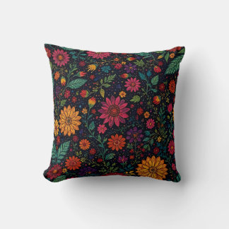 Cojín Decorativo Floral Boho