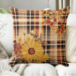 Cojín Decorativo Floral borrosa de caída personalizada
