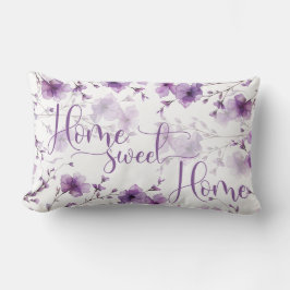 Cojín decorativo floral casero dulce - de doble ca