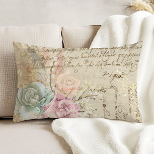 Cojín Decorativo Floral de campo francés Shabby Chic